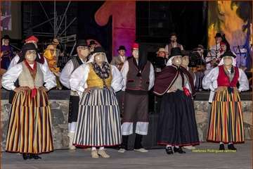 Concierto de música popular canaria en el Auditorio José Vélez del parque urbano de San Juan (Telde)/Ildefonso Rodríguez.